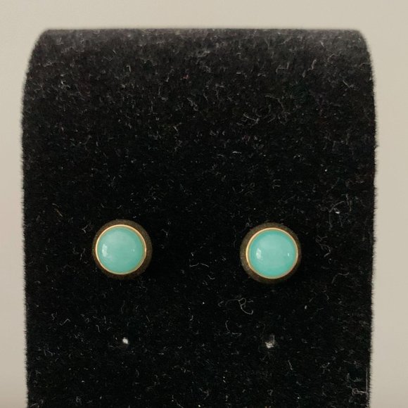 NOC Michael Kors Easy Opulence 2 in 1 Earrings Natural Stone Studs Dangle - Picture 5 of 8